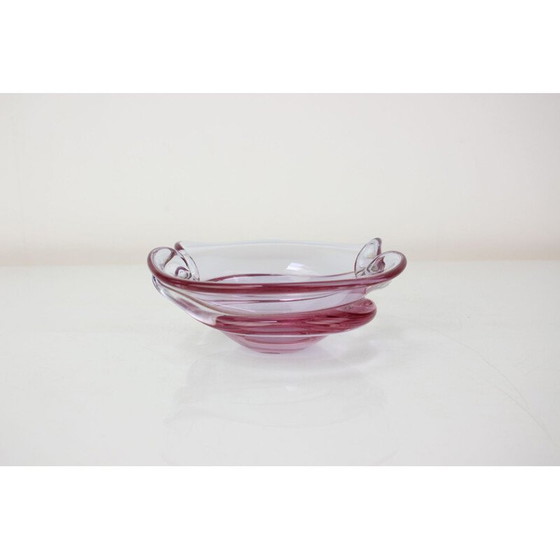 Image 1 of Aschenbecher aus Glas von Zelezno Borske Sklo, Tschechoslowakei 1960