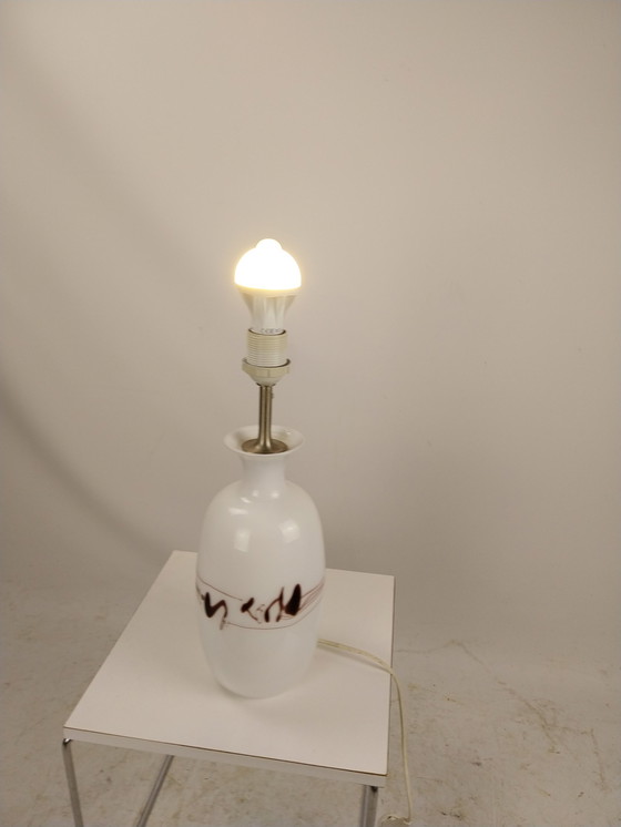 Image 1 of 1 X Holmegaard Melody Tischlampe von Michael Bang 1970'S