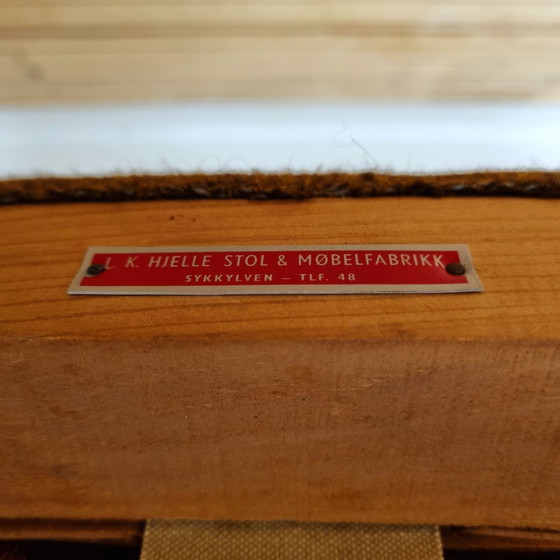 Image 1 of Hochlehnstuhl Satelitte von Karl Edvard Korseth, Norwegen, 1950er Jahre