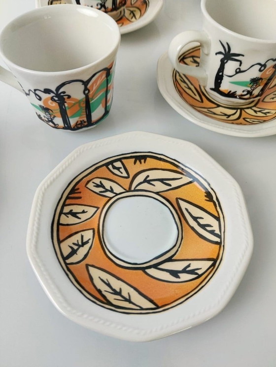 Image 1 of Javier Mariscal Kaffee-Set von Churchill England, 1993