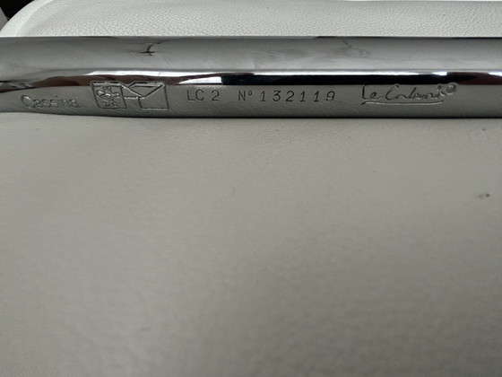 Image 1 of Cassina Corbusier LC2 weiß