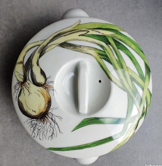Image 1 of Porcelaine De Paris - Plat De Forme - Vintage Geschirr