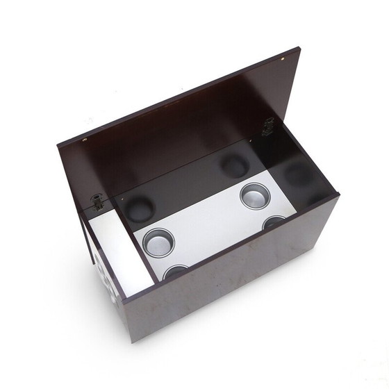 Image 1 of Ein Paar Vintage-Schränke mit Bar und Stereo-Plattenspieler, 1960er Jahre