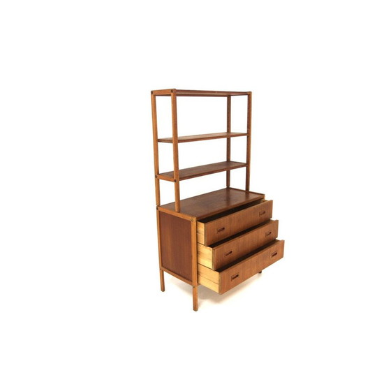 Image 1 of Vintage Bücherregal aus Teakholz von Bertil Fridhagen für Bodafors, Schweden 1960