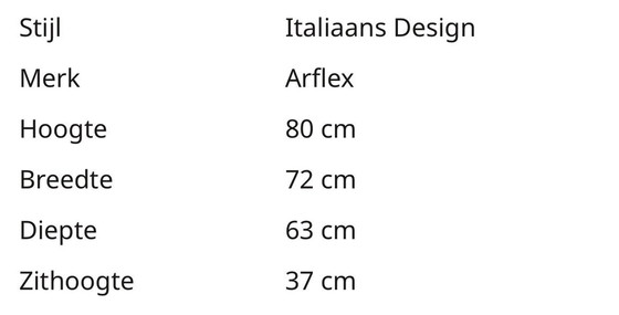 Image 1 of Arflex T-Linie