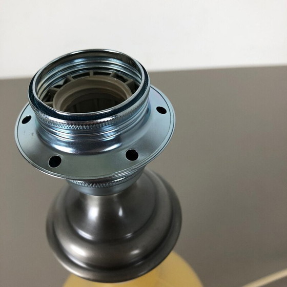 Image 1 of Tischlampe aus Muranoglas und Metall von Cenedese Vetri, Italien 1960