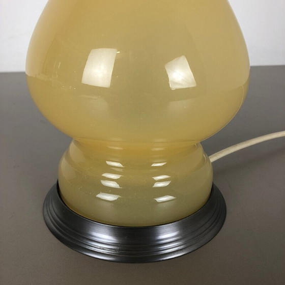 Image 1 of Tischlampe aus Muranoglas und Metall von Cenedese Vetri, Italien 1960