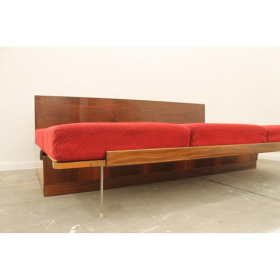 Image 1 of Klappsofa aus Holz von Mier, Tschechoslowakei 1960