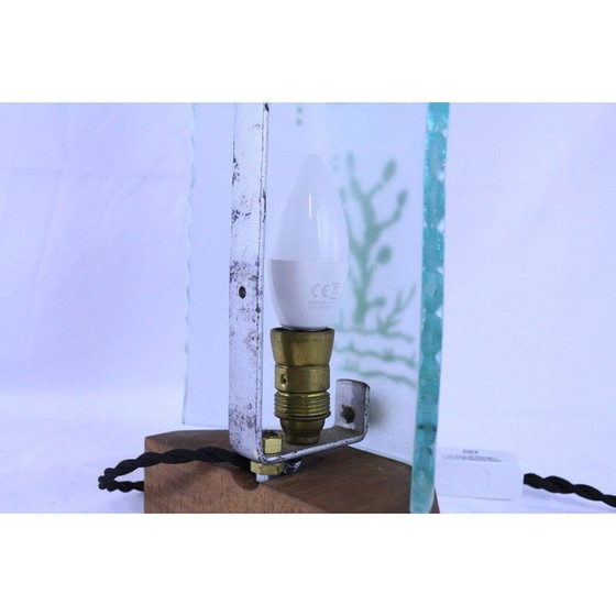 Image 1 of Tischlampe aus Milchglas, 1940