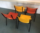 4x Retro-Stuhl