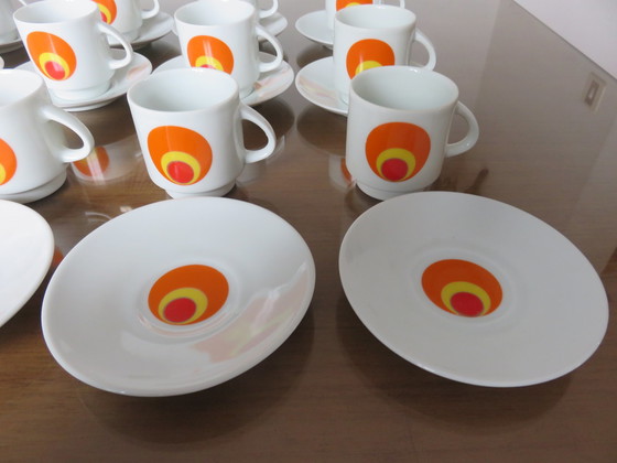 Image 1 of Kaffeeservice Space Age, Italy, 27 Pieces, 1970