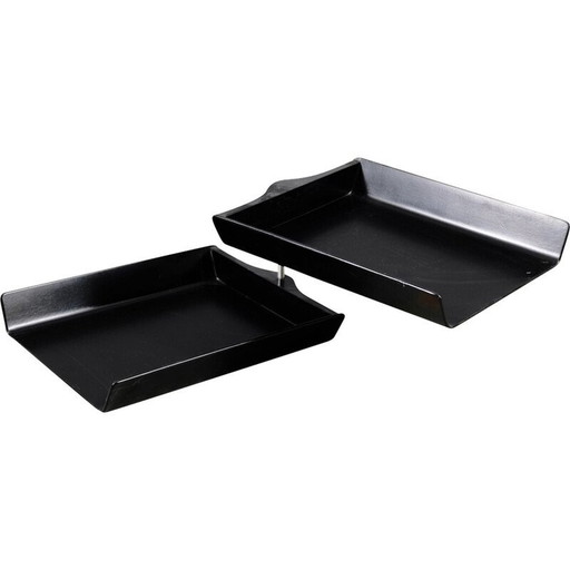 Vintage Tidy Holzschreibtisch von Florence Knoll Bassett für Knoll International, Deutschland 1960