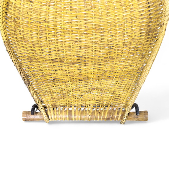 Image 1 of Mid Century "Duyan" Lounge Stuhl von John Risley für Ficks Reed