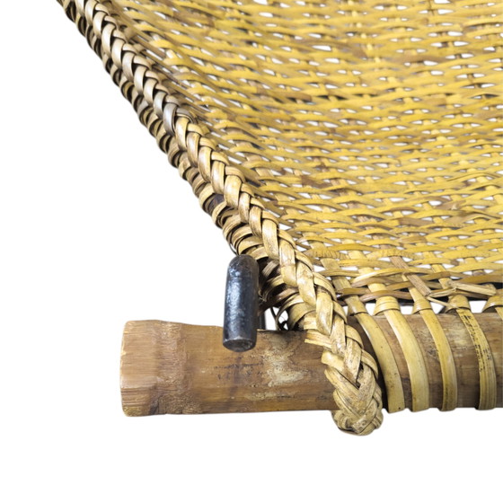 Image 1 of Mid Century "Duyan" Lounge Stuhl von John Risley für Ficks Reed