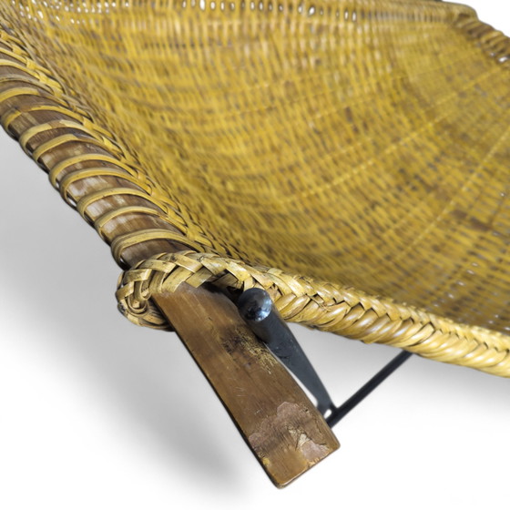 Image 1 of Mid Century "Duyan" Lounge Stuhl von John Risley für Ficks Reed