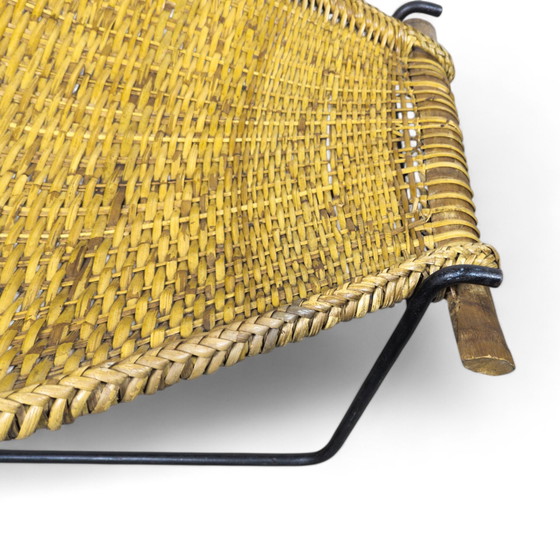 Image 1 of Mid Century "Duyan" Lounge Stuhl von John Risley für Ficks Reed