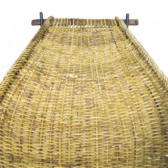 Image 1 of Mid Century "Duyan" Lounge Stuhl von John Risley für Ficks Reed