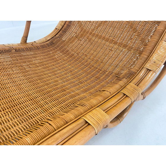 Image 1 of Vintage Garten-Rattan-Sessel, 1980er Jahre