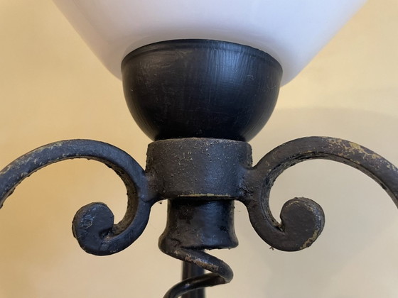 Image 1 of Stehlampe Stehlampe Stehlampe Handgeschmiedet Französisch 1940s