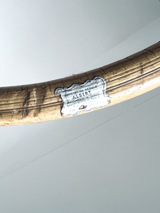 Image 1 of Italienischer Rattan-Garderobenständer '60