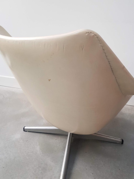 Image 1 of Refurbishment: Pastoe Sessel Fm 08 Weiß Skyleer
