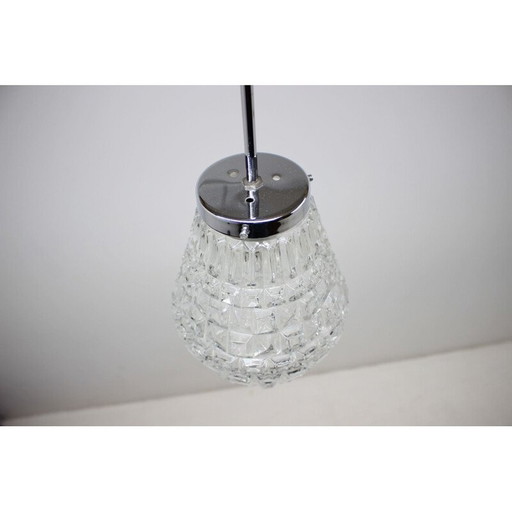 Klassische Glasaufhängung von Kamenický Šenov, Tschechien 1960