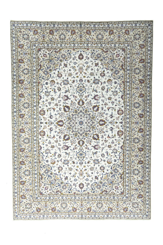 Image 1 of Handgeknüpfter Keshan-Kork Orientteppich – 350 X 249 Cm