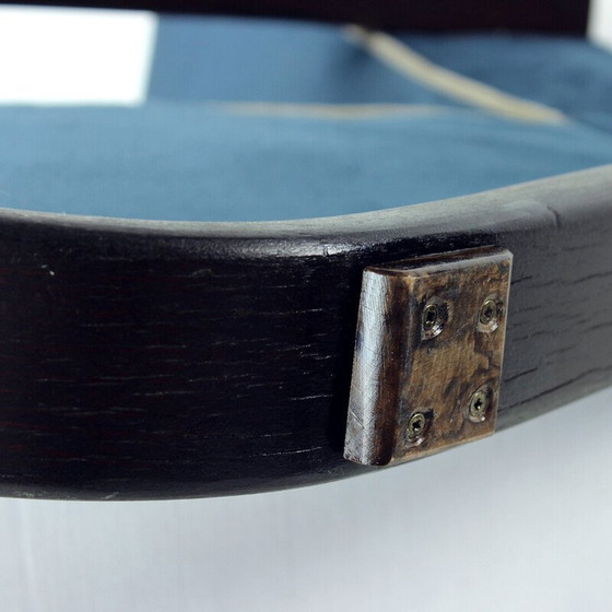 Image 1 of Vintage-Sessel Modell H- 269 aus Holz und Stoff von Jindřich Halabala für Up Závody, Tschechoslowakei 1920