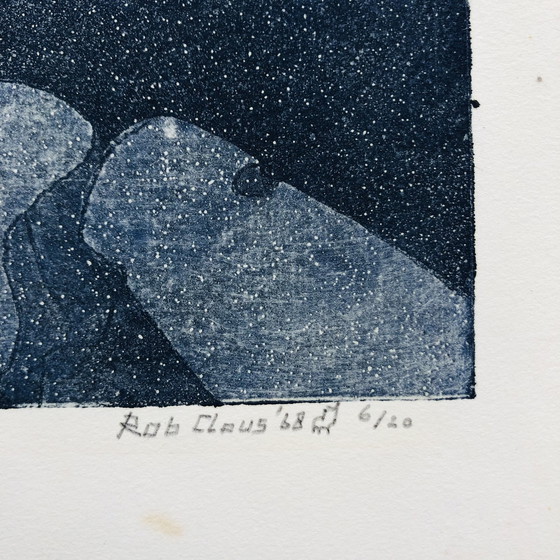 Image 1 of Rob Clous - Radierung - Weltraumreise II