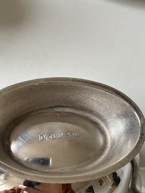 Image 1 of Gero Cream Set versilbert