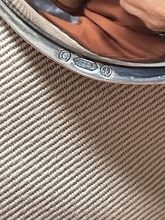 Image 1 of Gero Cream Set versilbert