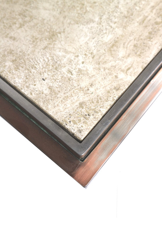 Image 1 of 2x Belgo Chrome Couchtisch