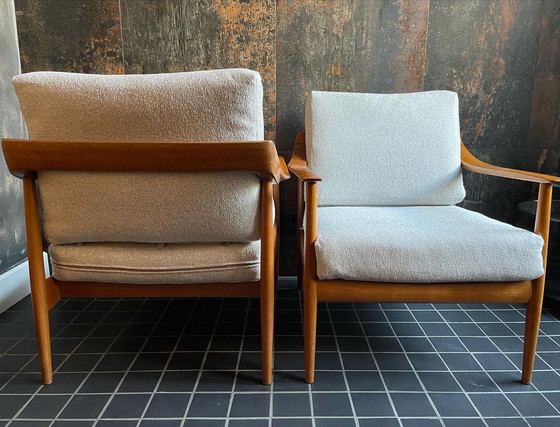 Image 1 of 2x Midcentury Design Fauteuils Knoll