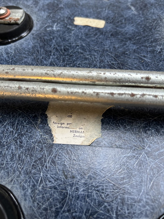 Image 1 of 1 bis max. 8x Herman Miller Dsx Fiberglass Chair blau von Eames