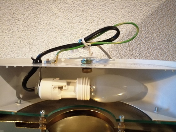 Image 1 of Vintage Hollywood Regency Wandlampe