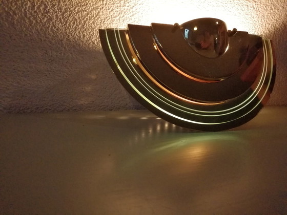 Image 1 of Vintage Hollywood Regency Wandlampe