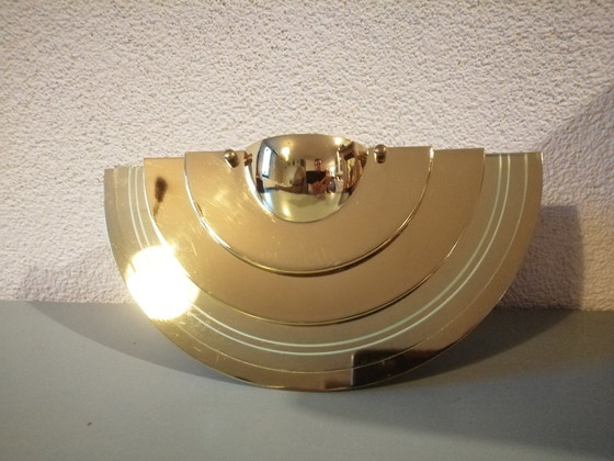 Image 1 of Vintage Hollywood Regency Wandlampe