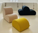 LEVI Set aus Sofa, Loungesessel und Ottomane