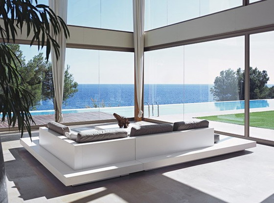 Image 1 of Rausch Plattform 2 Lounge-Sofas + Couchtisch