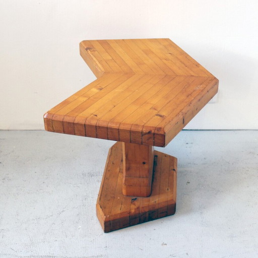 Vintage Sofa aus massiver laminierter Kiefer, 1970