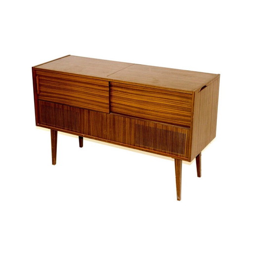 Vinyl-Radioschrank von Saba Feldberg, Schweden 1960