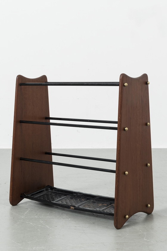 Image 1 of Schirmhalter aus Teakholz