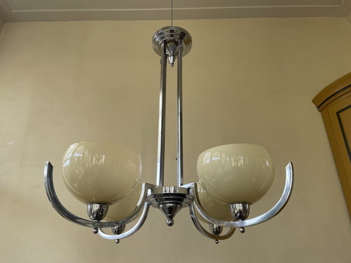 Lampe Hängelampe Art Deco 1930er Jahre