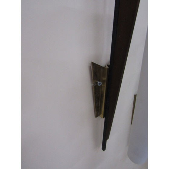 Image 1 of Satz von 3 Wandlampen aus Opalglas von Stilnovo