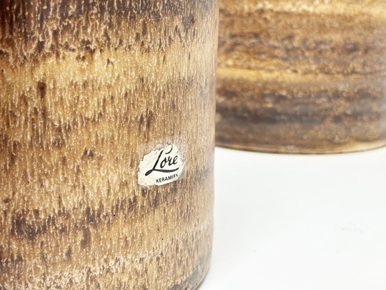 Image 1 of Satz Loré-Keramik / Vasen aus den 1960er Jahren