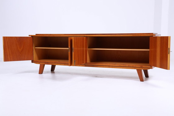 Image 1 of Vintage Sideboard 60er Jahre | Mid Century Vintage Lowboard Schrank Aufbewahrung Retro Holz