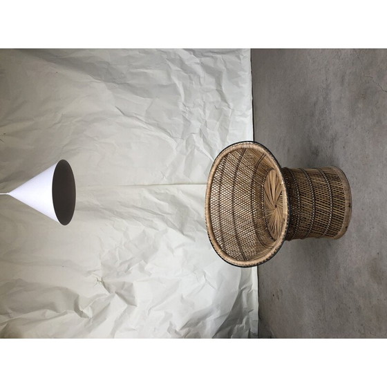 Image 1 of Vintage-Sessel aus Korbgeflecht, 1950