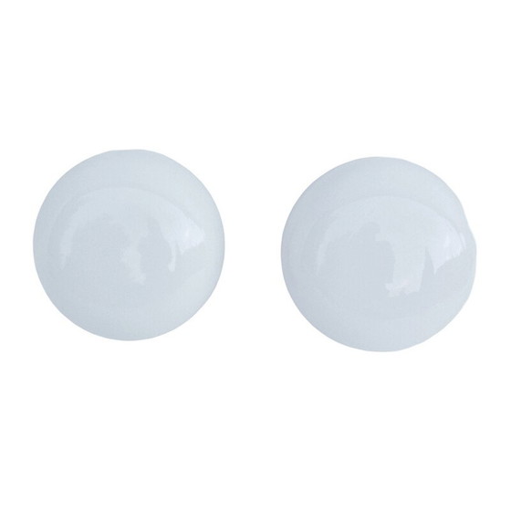 Image 1 of Ein Paar alte Deckenlampen vom Typ OTE-4 für die Fabrik für lichtempfindliche Materialien, Polen 1980