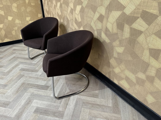 Image 1 of 5X Artifort Megan Interglobe Braun