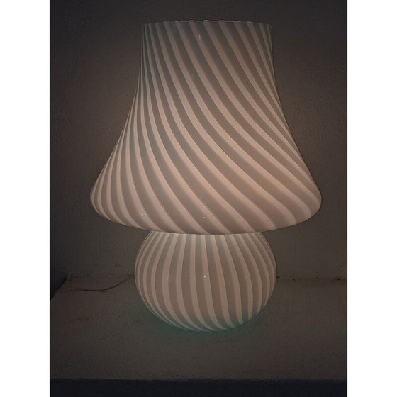Image 1 of Vintage Murano Pilz Wirbel Lampe, 1970
